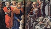 Fra Filippo Lippi Details of The Coronation of the Virgin oil painting picture wholesale
